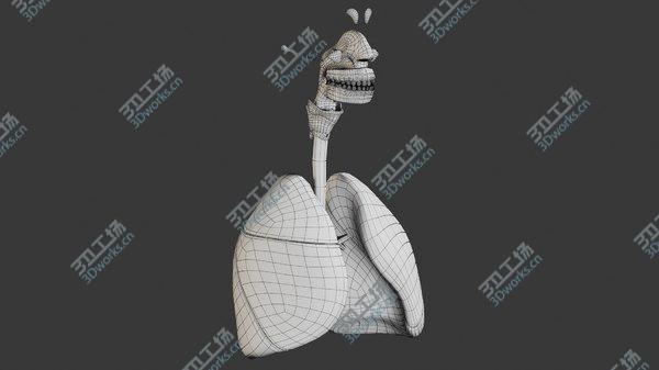 images/goods_img/20210312/3D Respiratory System Smoker's Lungs heavy stage/3.jpg